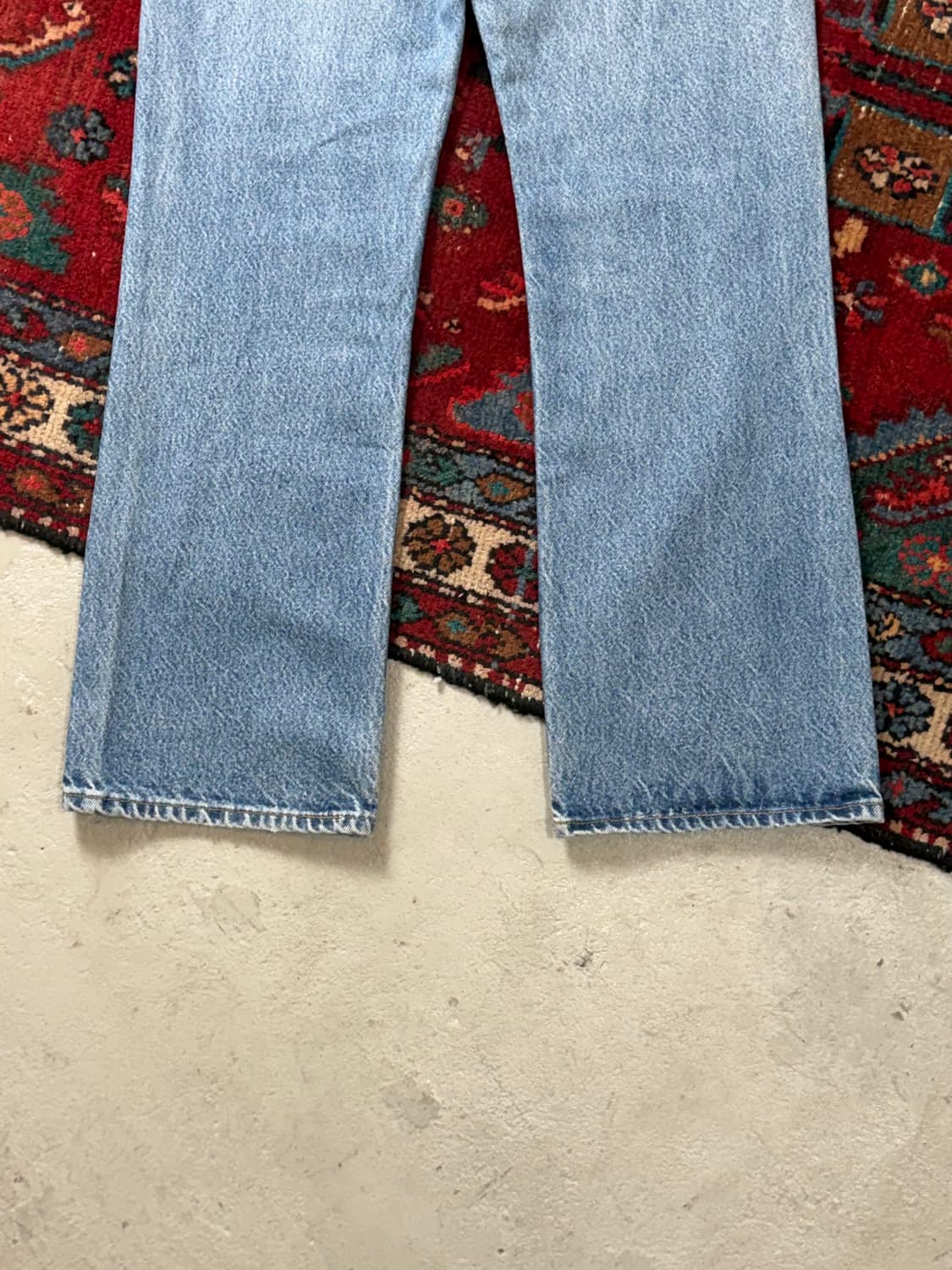 90's USA Made 빈티지 리바이스 517 오렌지탭 부츠컷 데님 상품이미지8