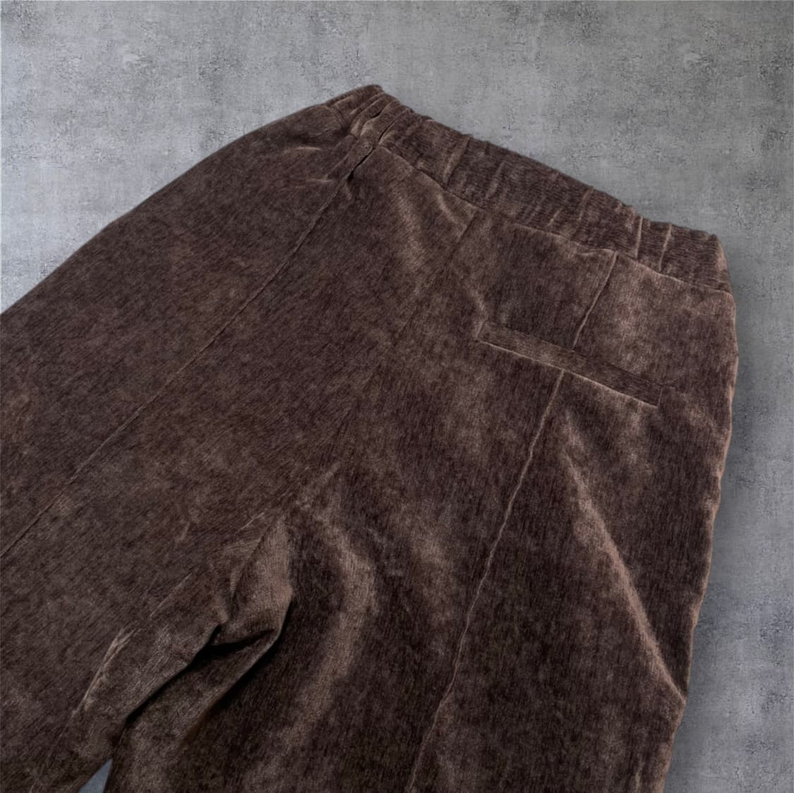 인사일런스 Insilence 브라운 벨벳 와이드 팬츠 S 상품이미지7