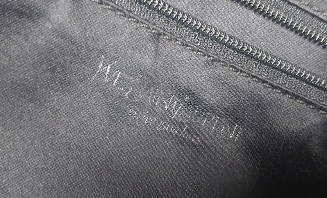 생로랑 빈티지 퍼플 패브릭 숄더백 (정품) 상품이미지8