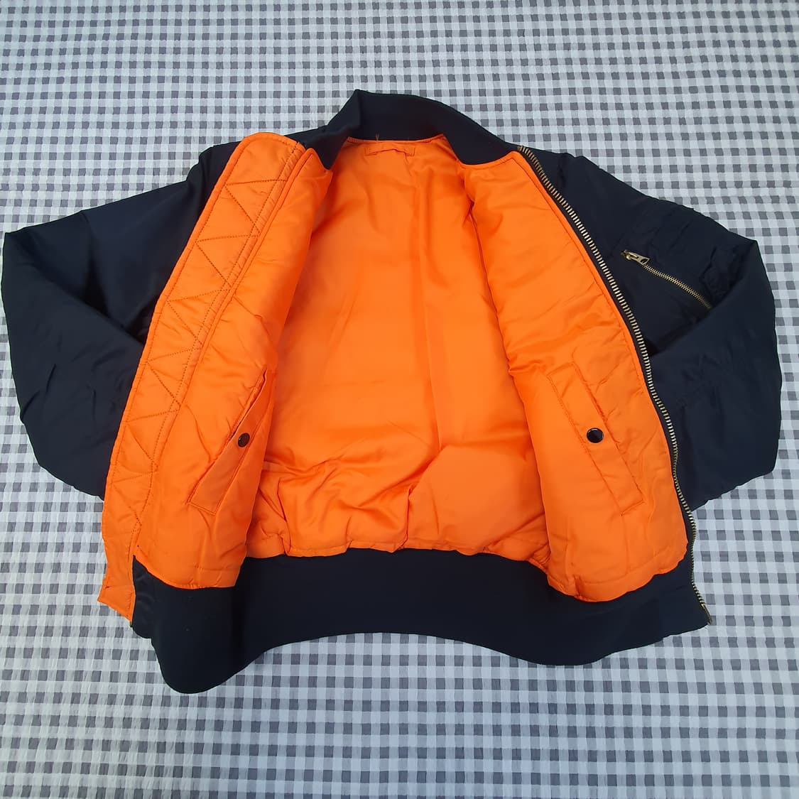 알파인더스트리 MA-1 양면 항공점퍼 남자95 상품이미지6