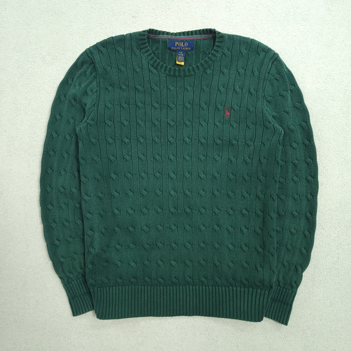 폴로 랄프 로렌 케이블 니트 L14-16 상품이미지3