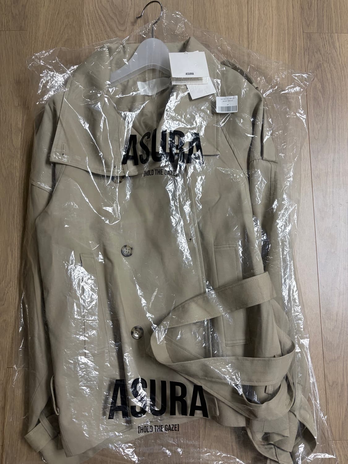 새상품) 아수라 트렌치 자켓 상품이미지2