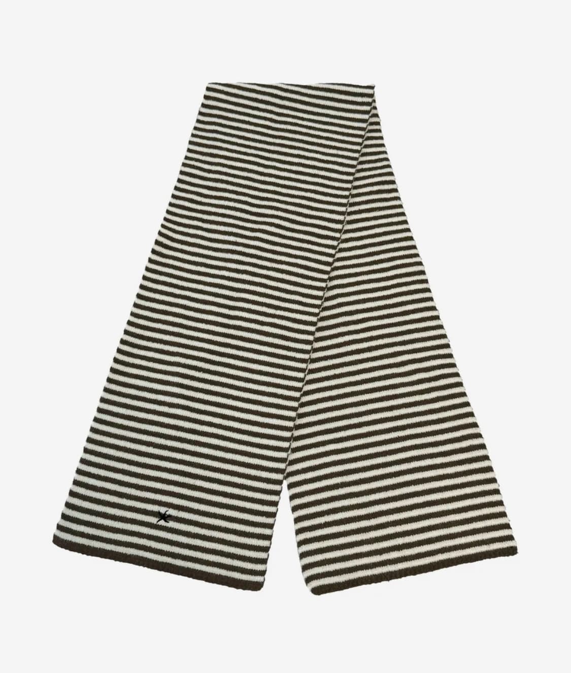 더콜디스트모먼트 스트라이프 머플러 목도리 브라운 상품이미지2