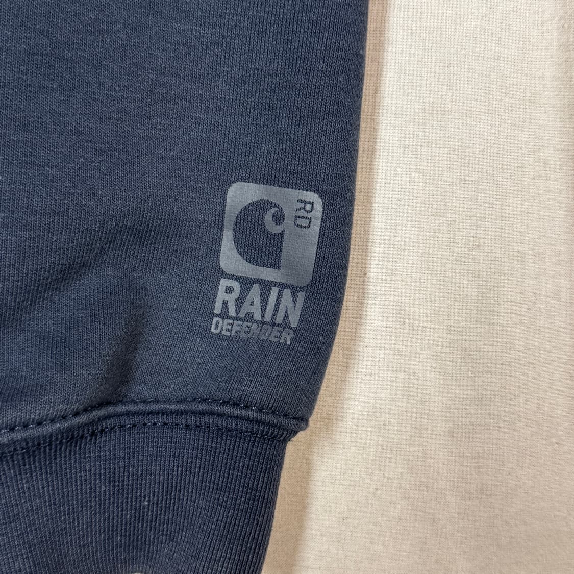 S) 칼하트 레인디펜더 워크웨어 써멀 후드집업 네이비 상품이미지7