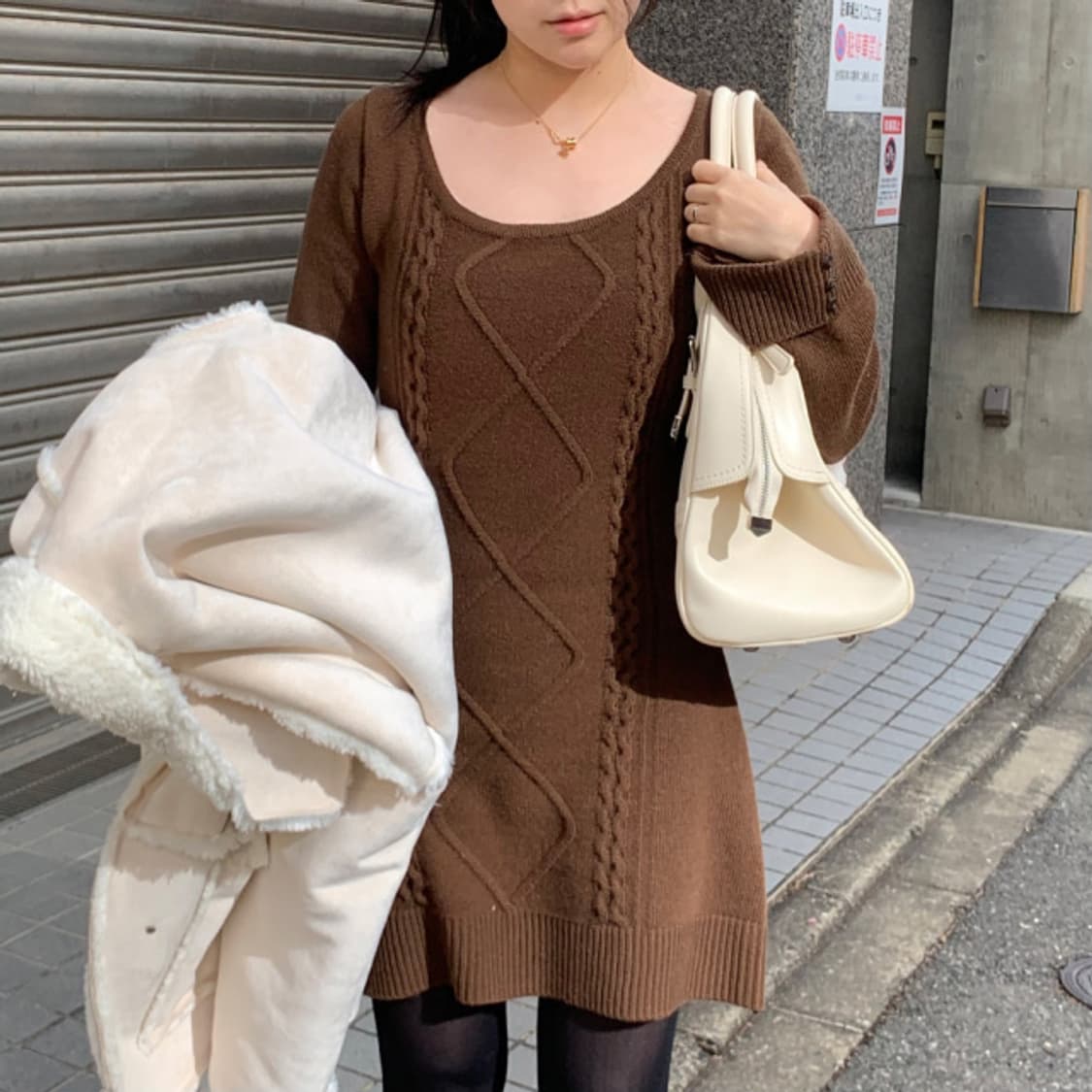 오이니 gilmore onepiece 브라운 상품이미지3