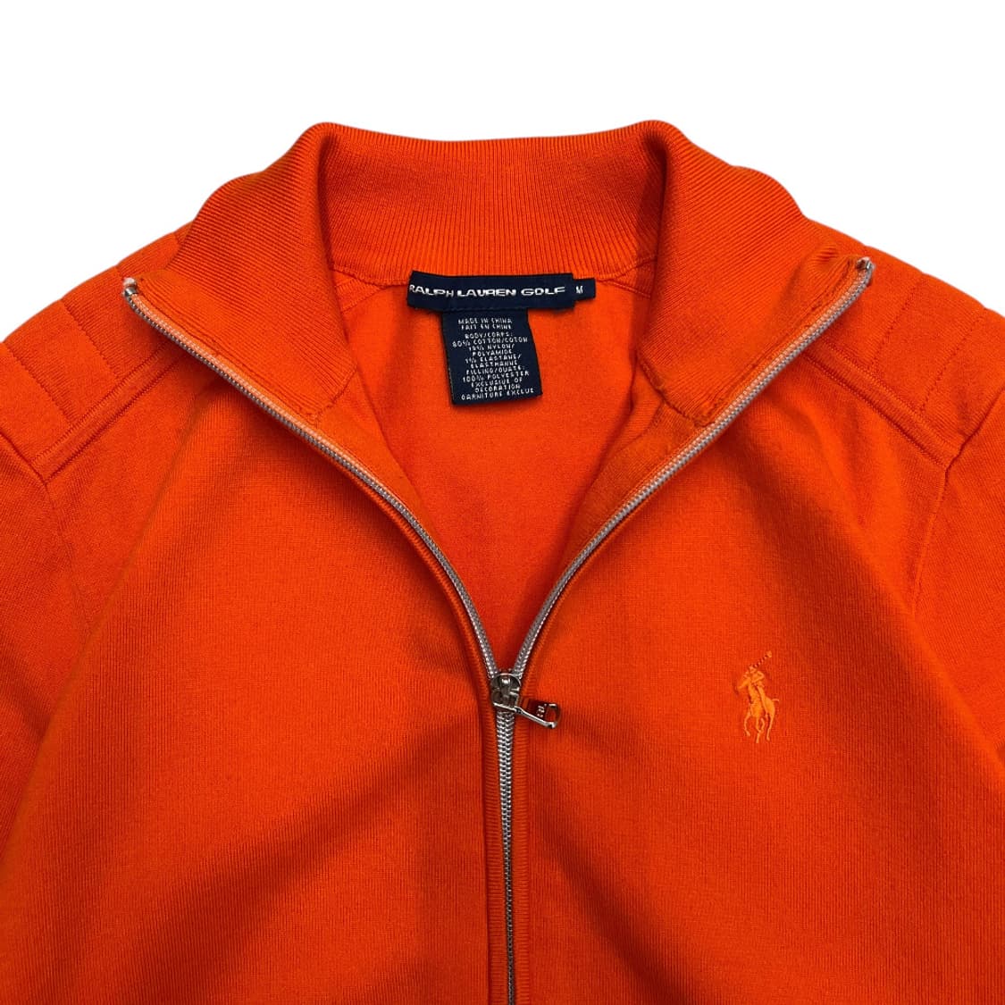 폴로 랄프로렌 오렌지포니 오렌지 집업 M 상품이미지4