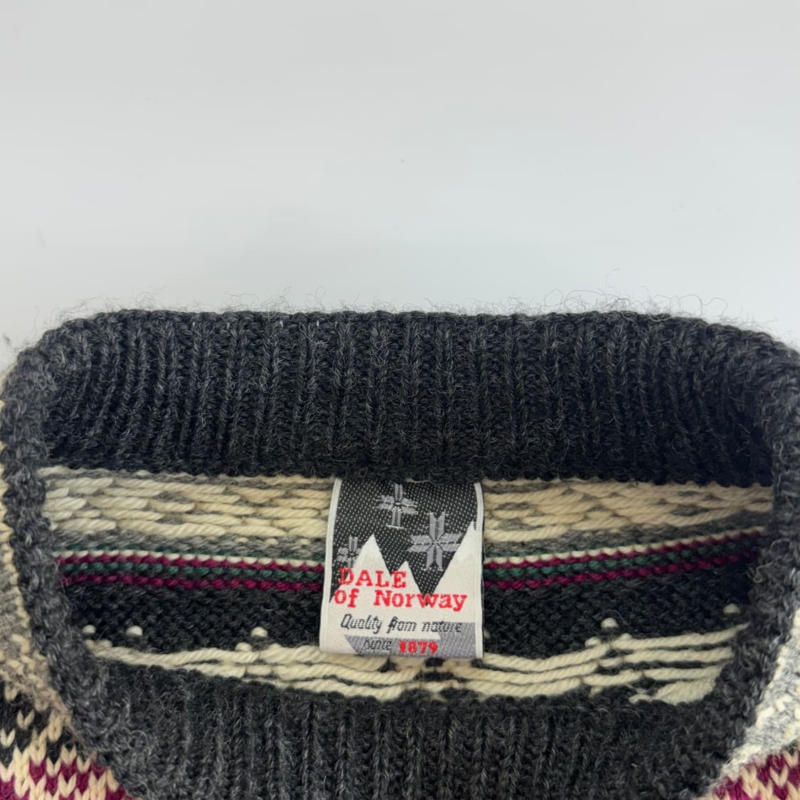 Dale of Norway 노르웨이 차콜 니트  상품이미지6