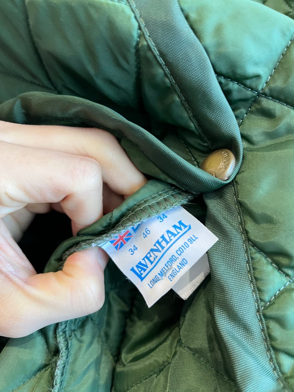 라벤햄 퀼팅자켓 Made in ENGLAND 상품이미지5