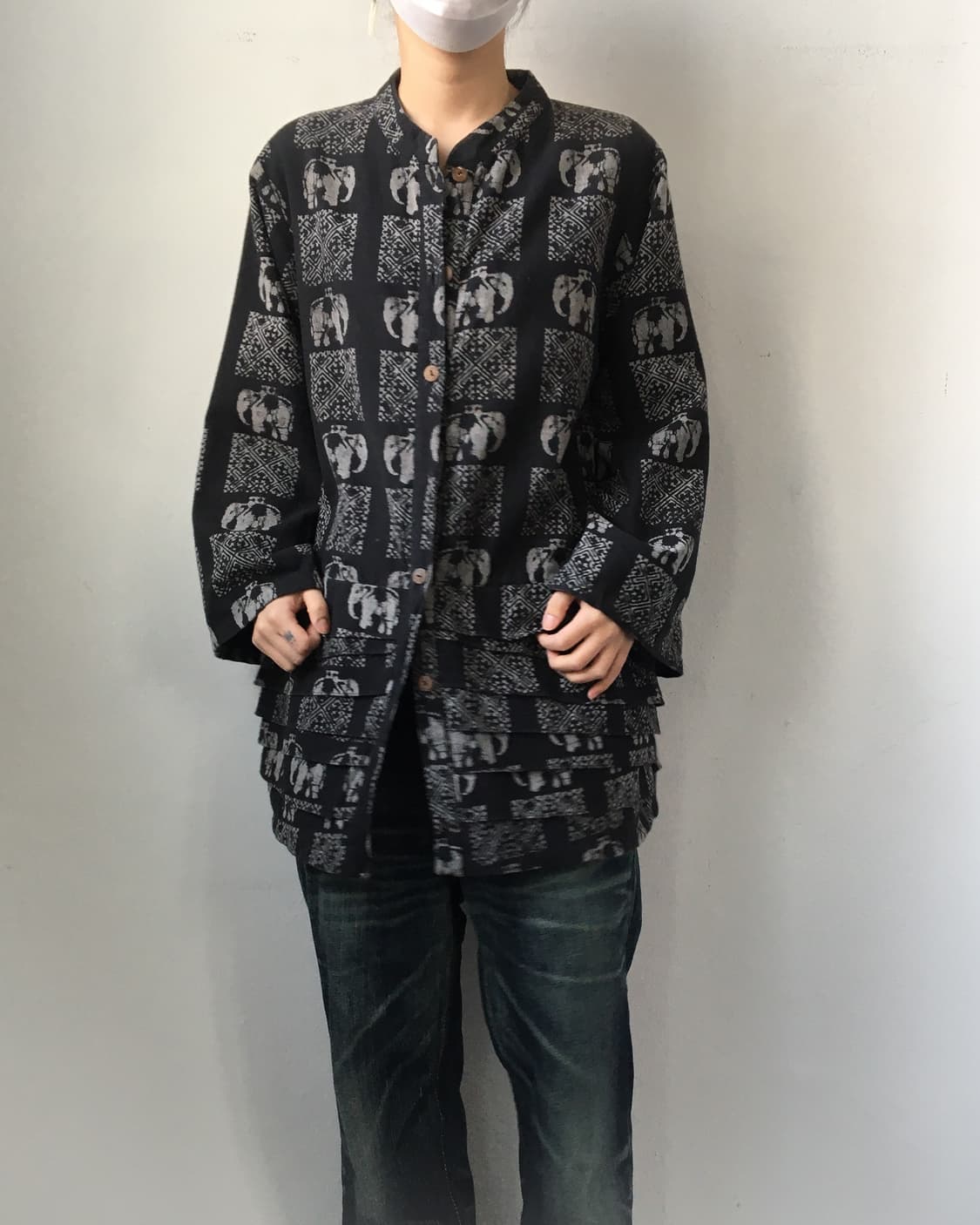 Oriental pattern jacket 상품이미지1