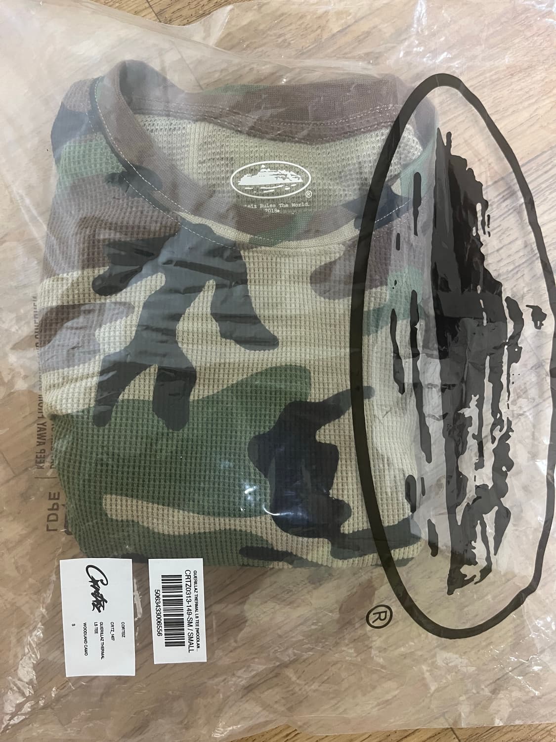 코르테이즈 써멀 롱슬리브 카모 s 상품이미지2