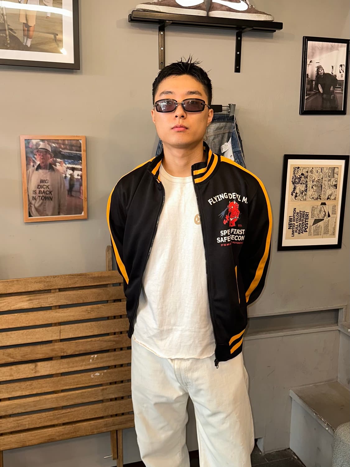 Ted Company flying devil M.C logo jersey 상품이미지2