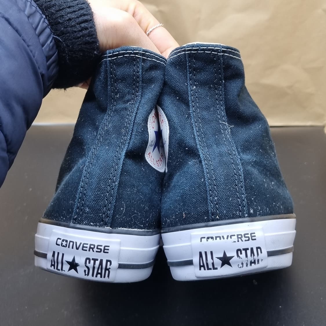 컨버스 척테일러 블랙 남성하이탑260  상품이미지4