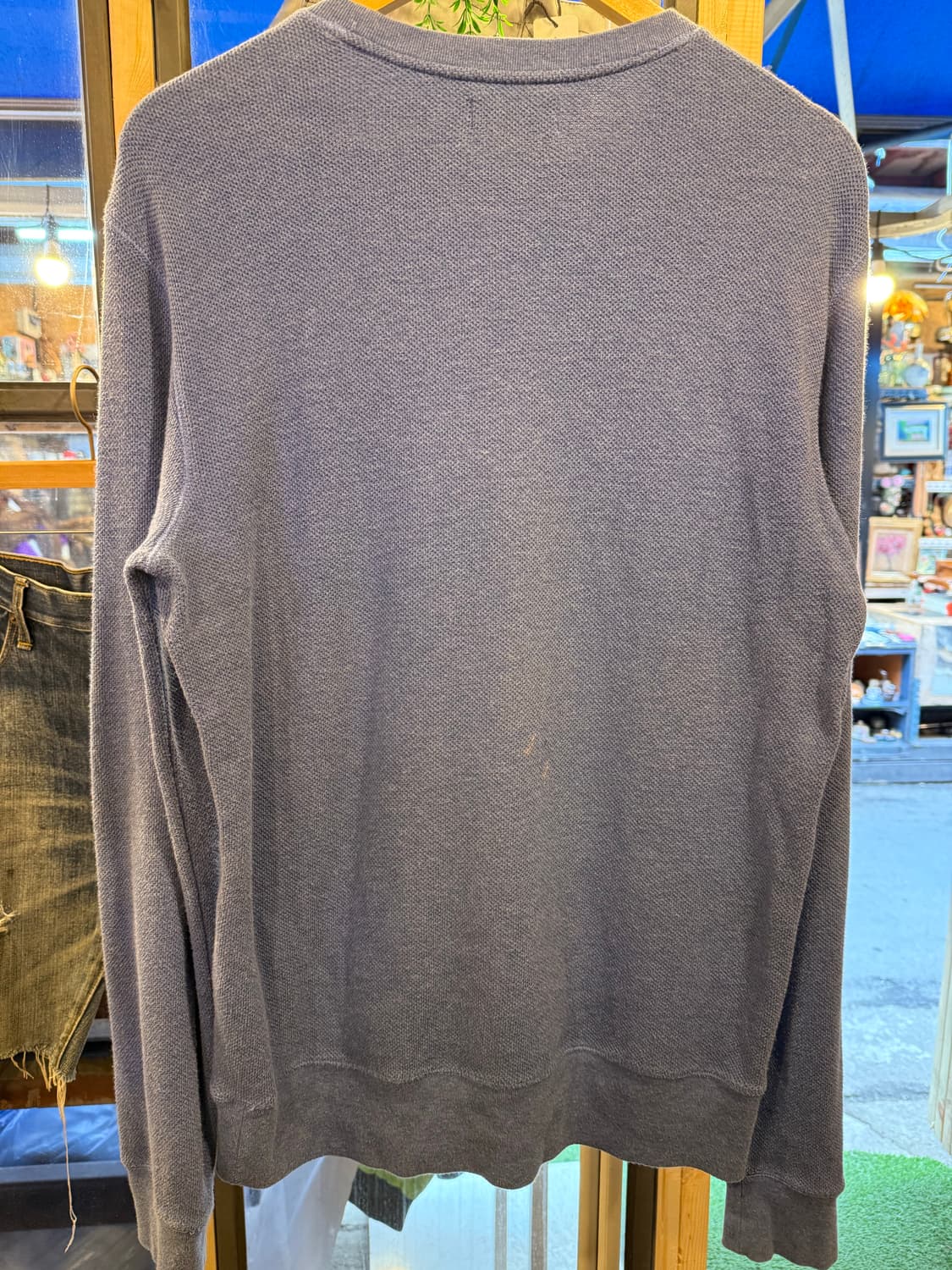 폴로 랄프로렌 멀티포니 블루그레이 와플 롱슬리브 상품이미지4