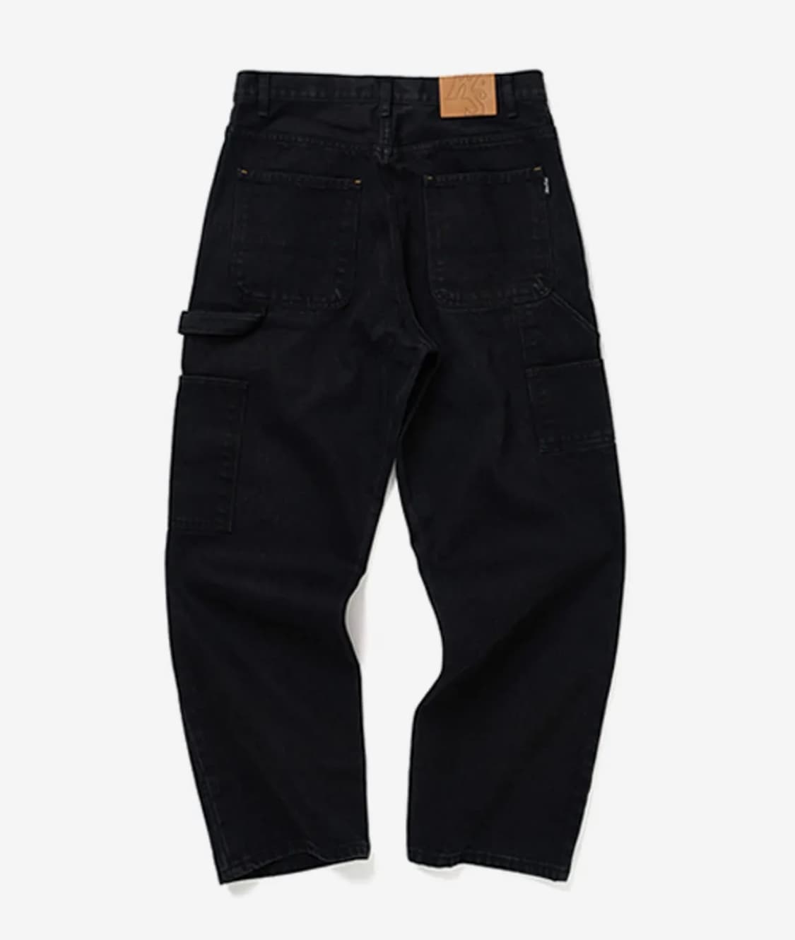 위캔더스 W DENIM WORK PANTS (BLACK) M 상품이미지1
