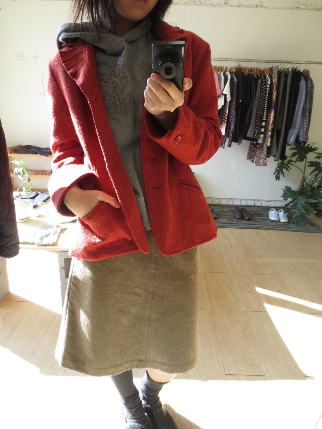 Red frill jacket 상품이미지4