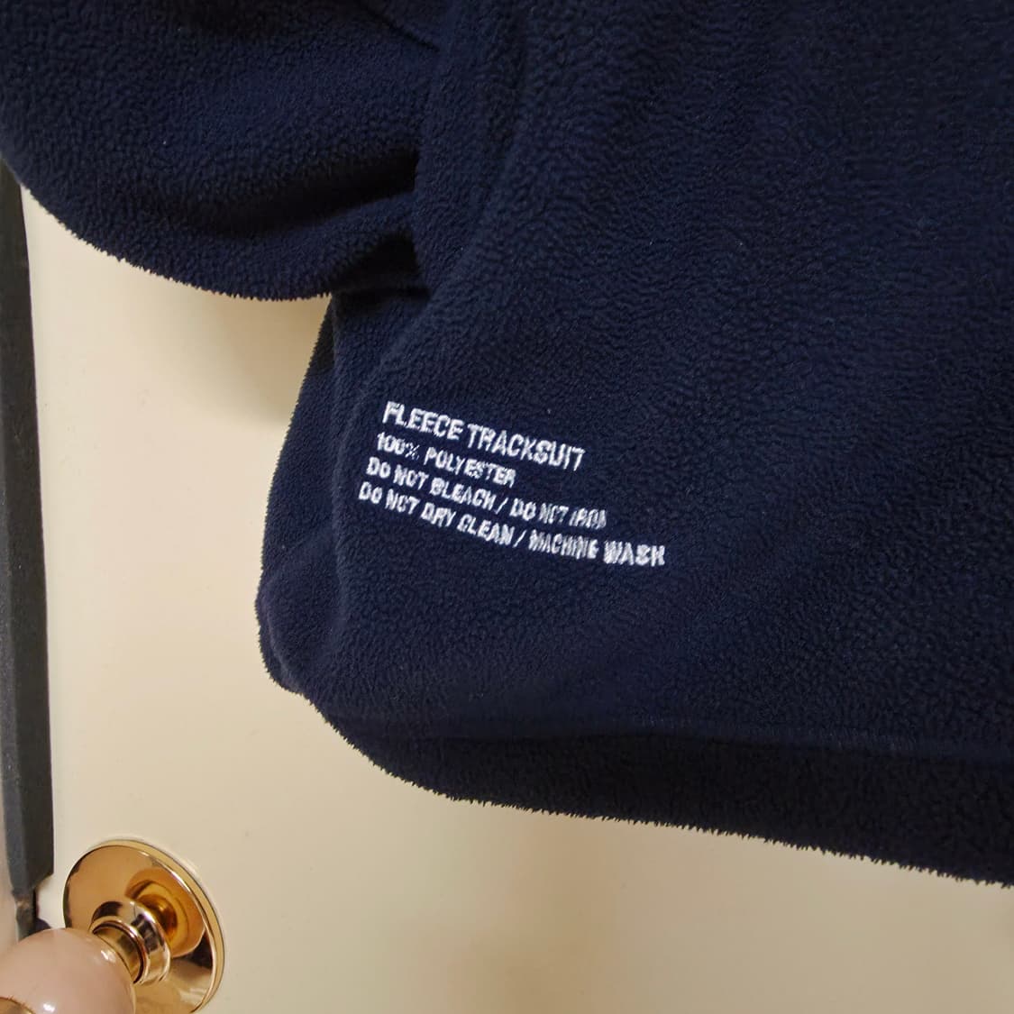 [L] 프레쉬서비스 플리스 트랙수트 셋업 네이비 상품이미지5