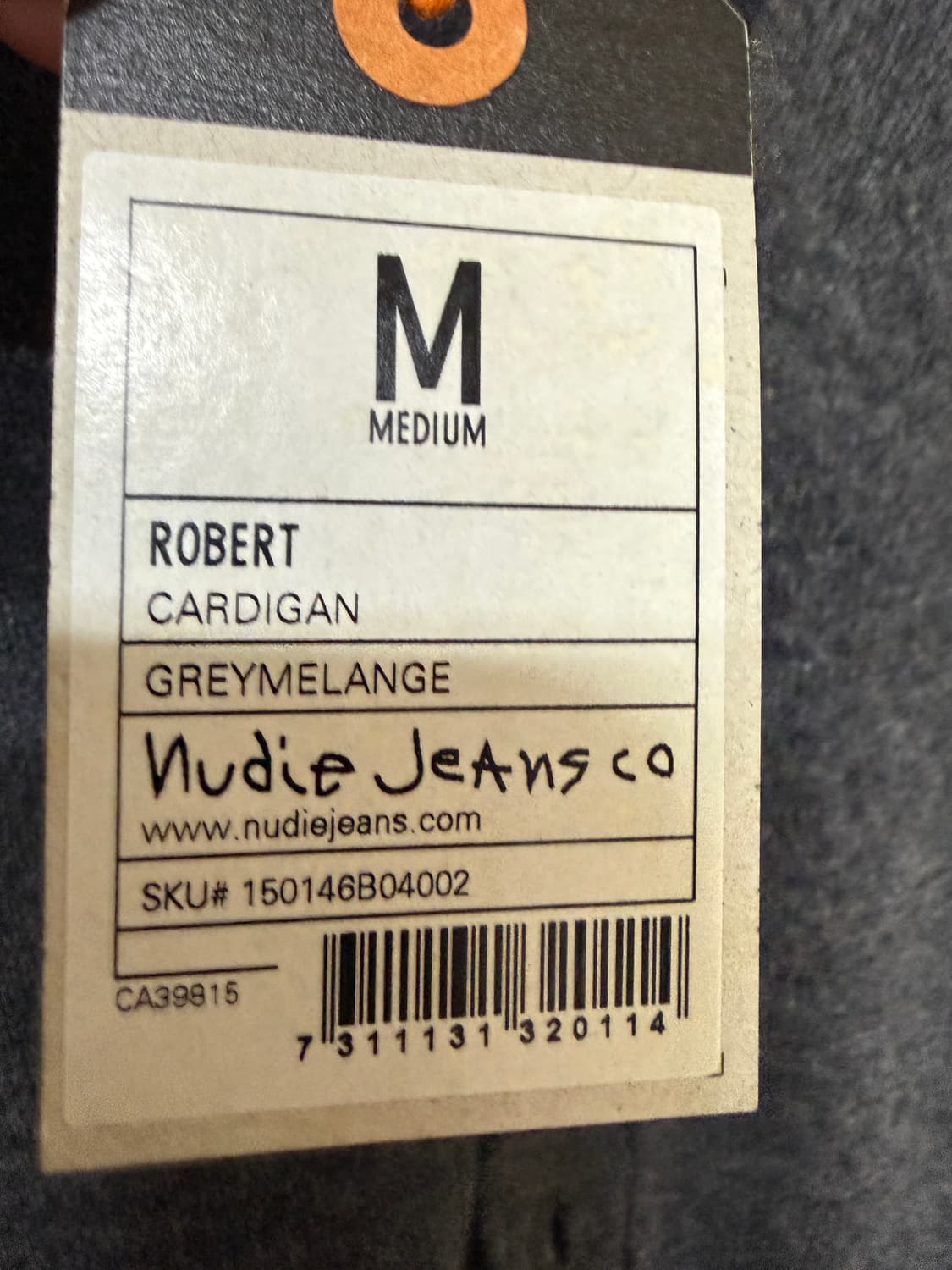 누디진 그레이 가디건 M 사이즈 상품이미지3