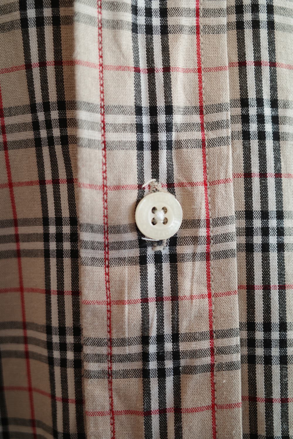90s Burberrys 버버리 노바체크 셔츠  상품이미지5