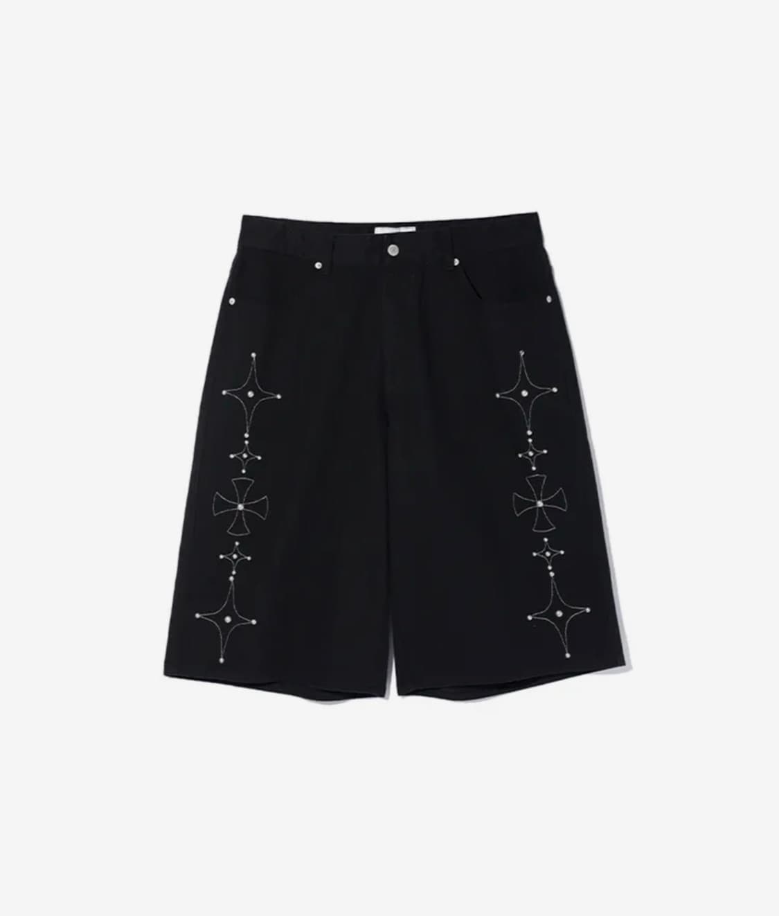 크리틱 버뮤다 팬츠 GOTHIC TWILL BERMUDA PANTS BL 상품이미지1