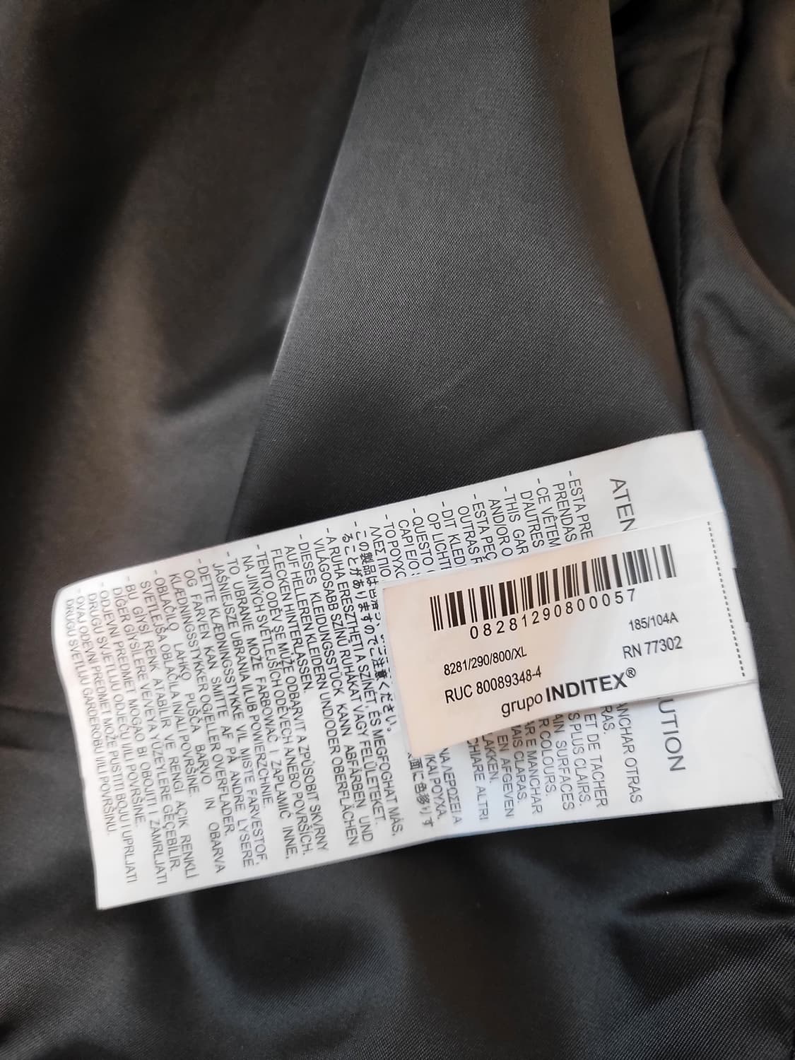 자라 블랙 스웨이드 트러커 자켓 상품이미지3