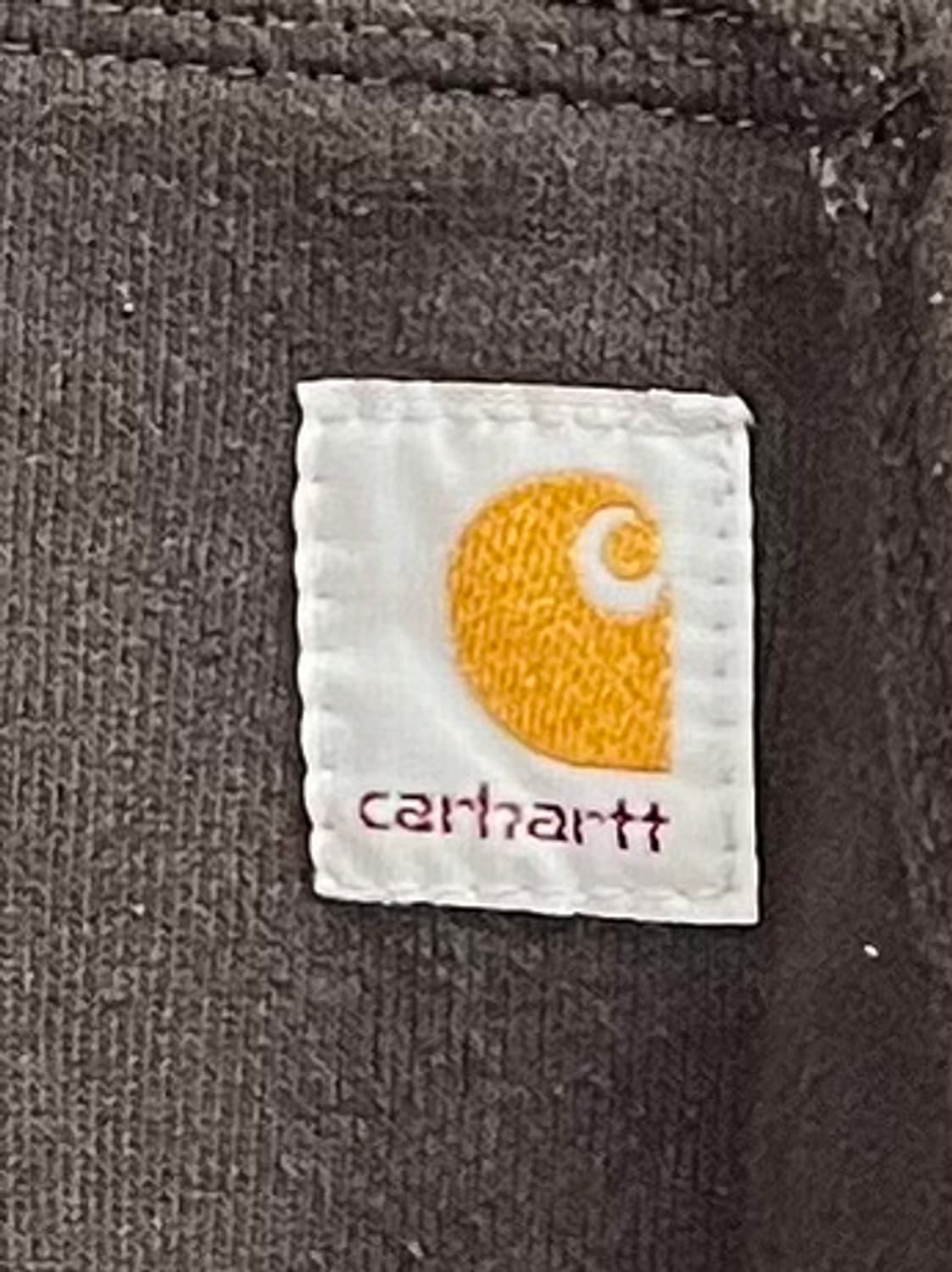 칼하트 오리지널 핏 브라운 후드티 (on.444) 상품이미지3