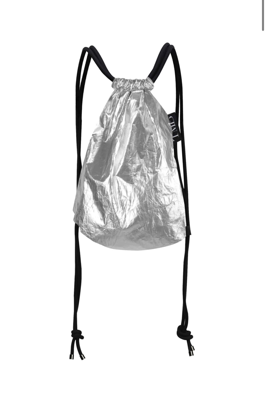 품절제품) Shining String Back Pack [silver] 상품이미지3