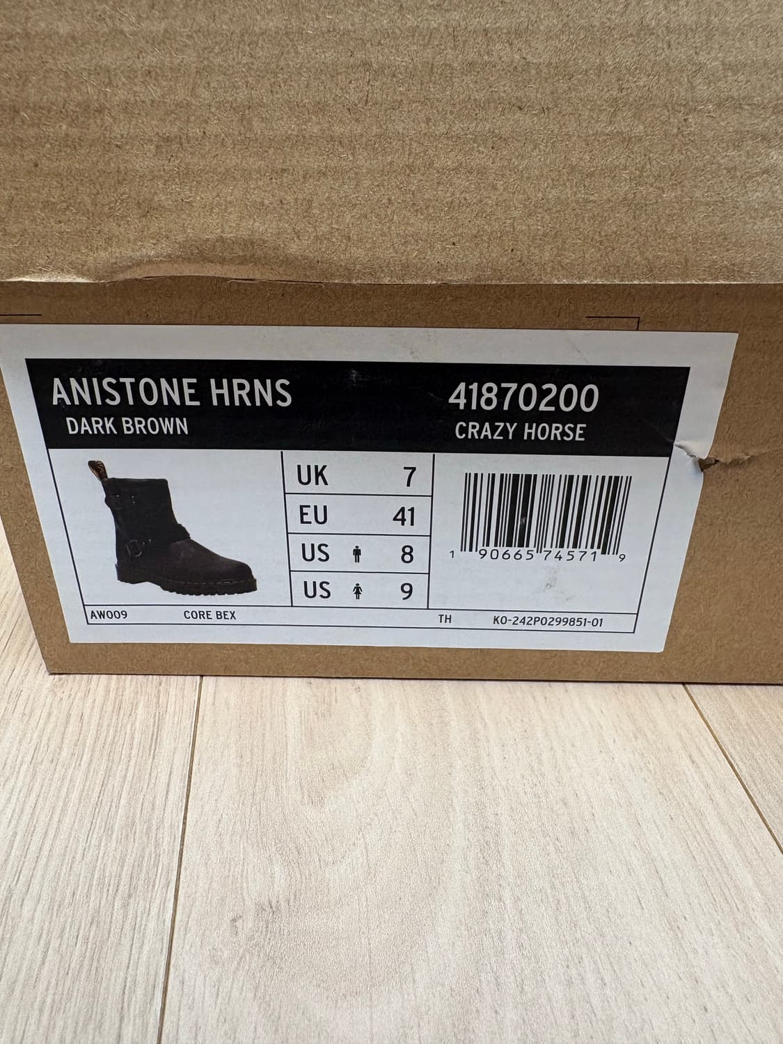 닥터마틴 애니스톤 하네스 앵클 부츠 260 상품이미지2