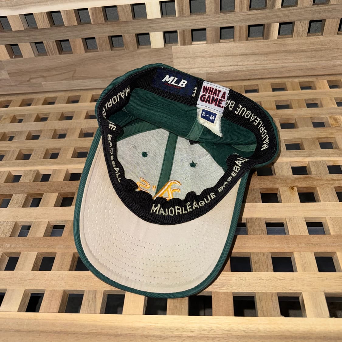 mlb 오클랜드 애슬레틱스 왓어게임 캡 상품이미지4