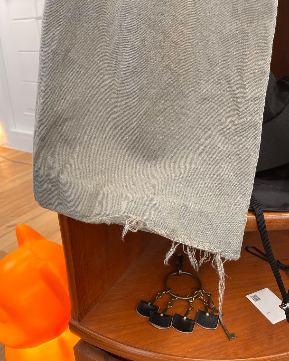 [44] 라프시몬스 와이드 울 팬츠 상품이미지6