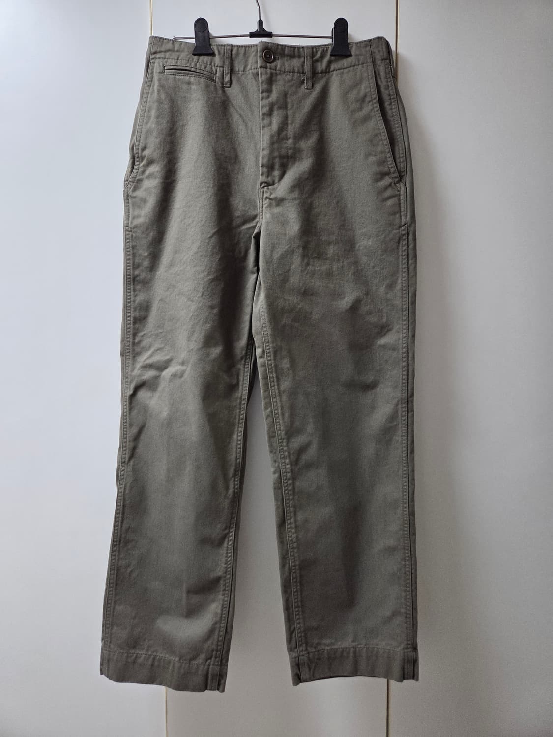 (3) 브라운야드 에센셜 치노 팬츠  올리브 3사이즈 상품이미지1