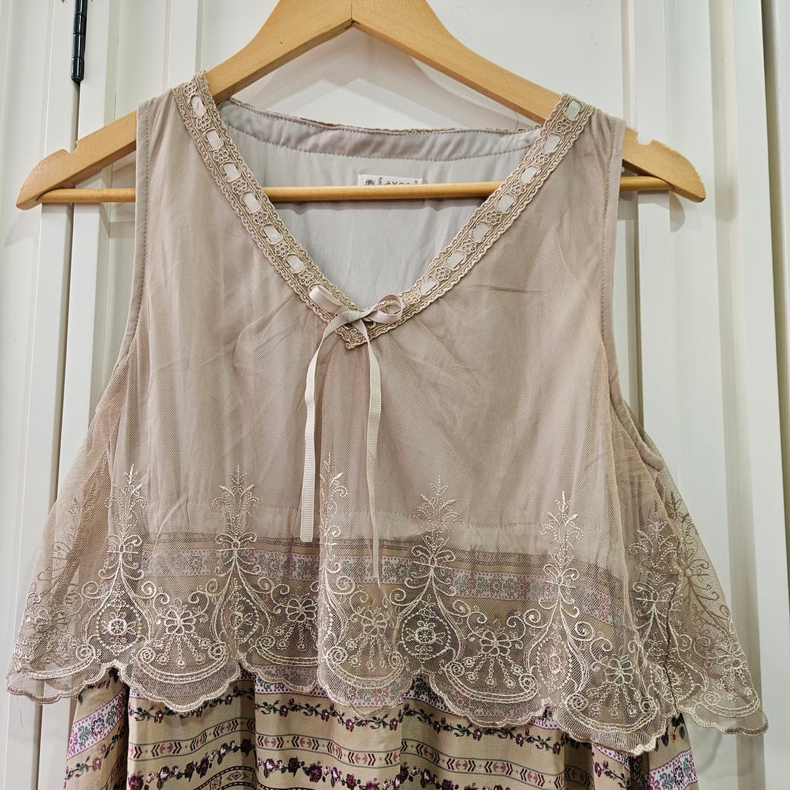 axes femme 플라워 레이스 원피스 상품이미지3