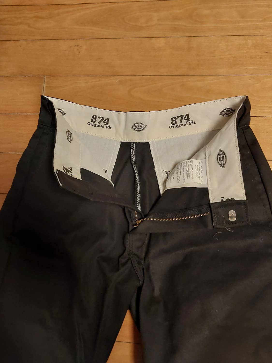 디키즈 워크팬츠 .874 블랙 상품이미지2