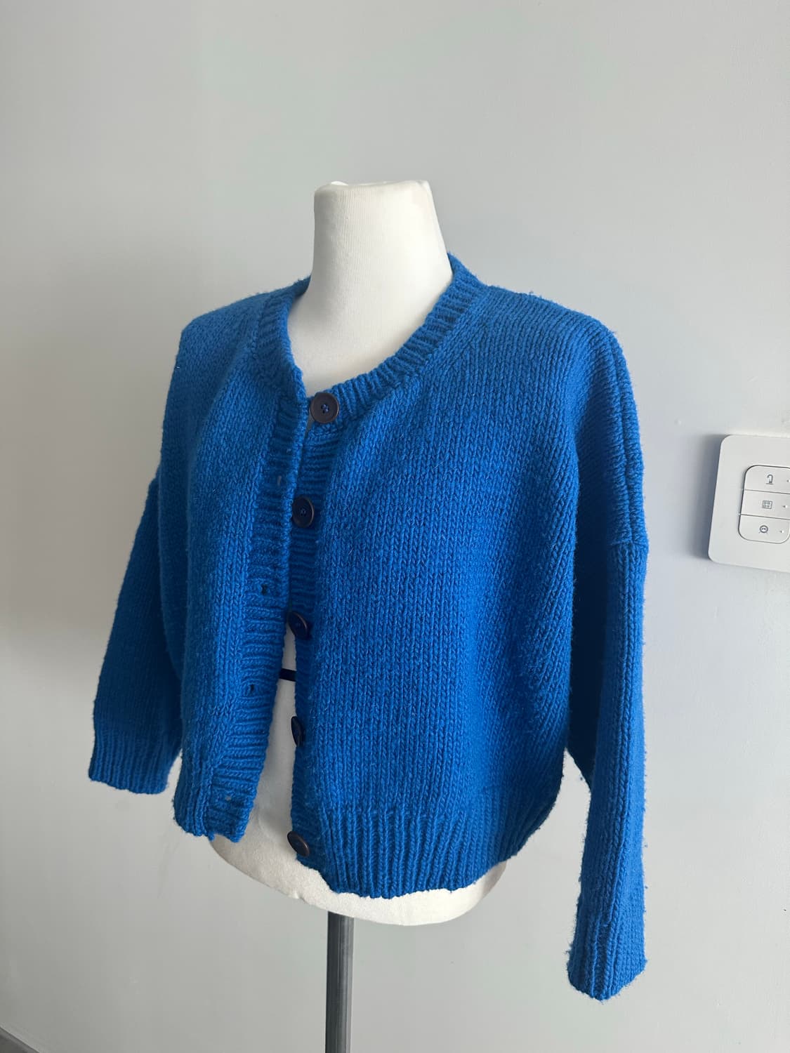 스페인 babaa 울 크롭 가디건 상품이미지2