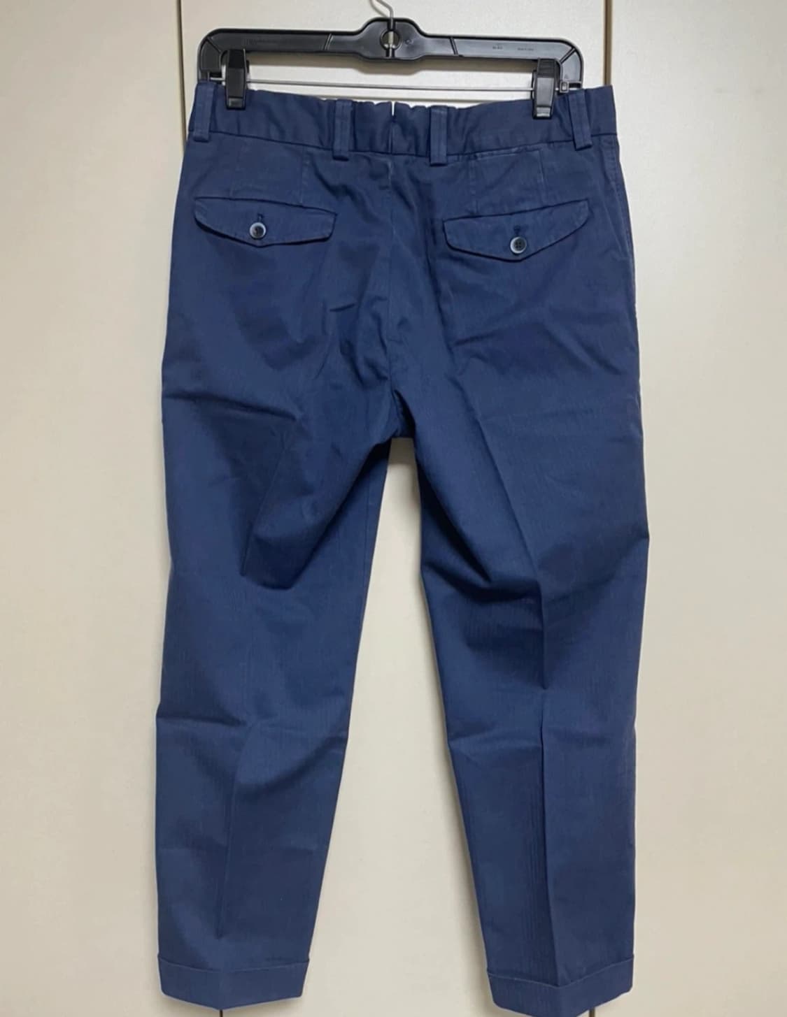 GTA 남성 네이비 슬림핏 치노 면바지 46 상품이미지2