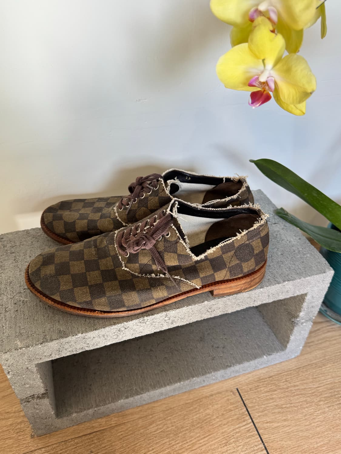 Comme des garcons check shoes 상품이미지4