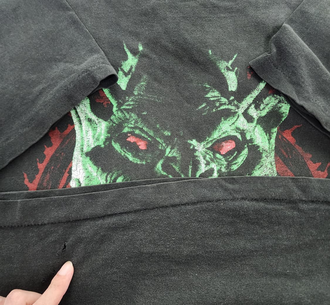 [L-XL] 80s 슬레이어 slayer 빈티지 밴드티 상품이미지4