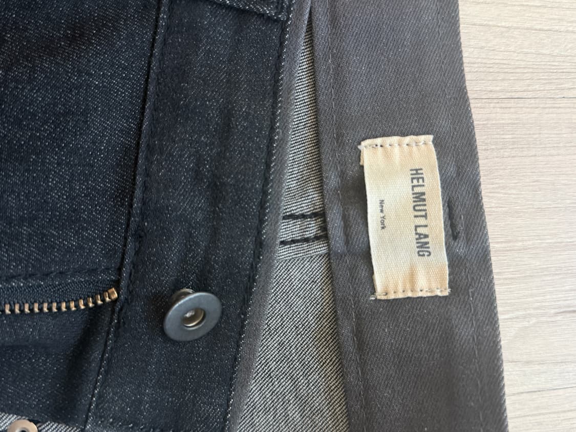 헬무트 랭 00‘s 블랙 데님 34 상품이미지3