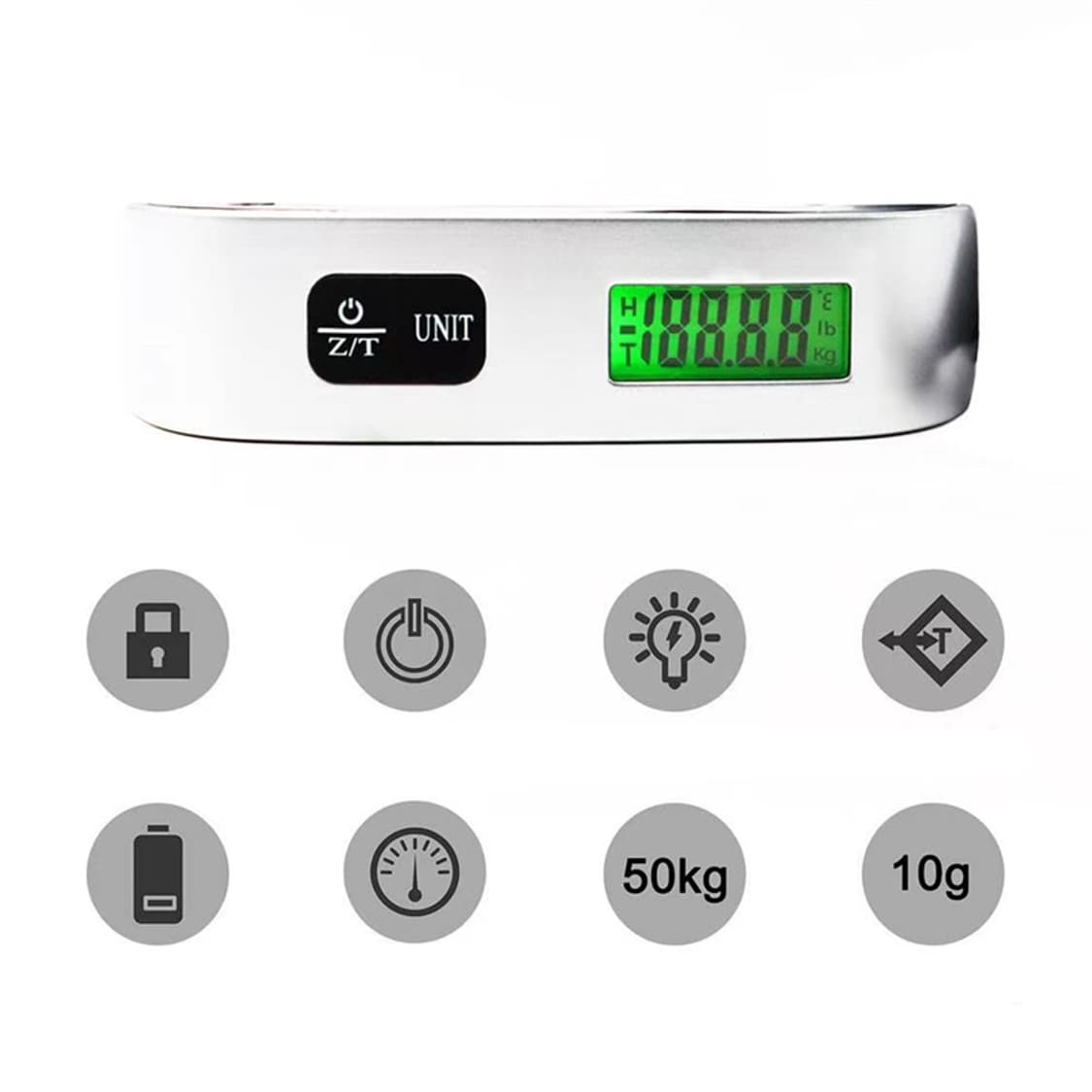 휴대용 전자 저울 손저울 쇼핑 여행 상품이미지5