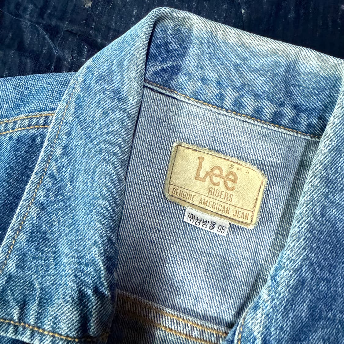 80-90‘s Lee 데님 트러커 자켓 95 상품이미지5