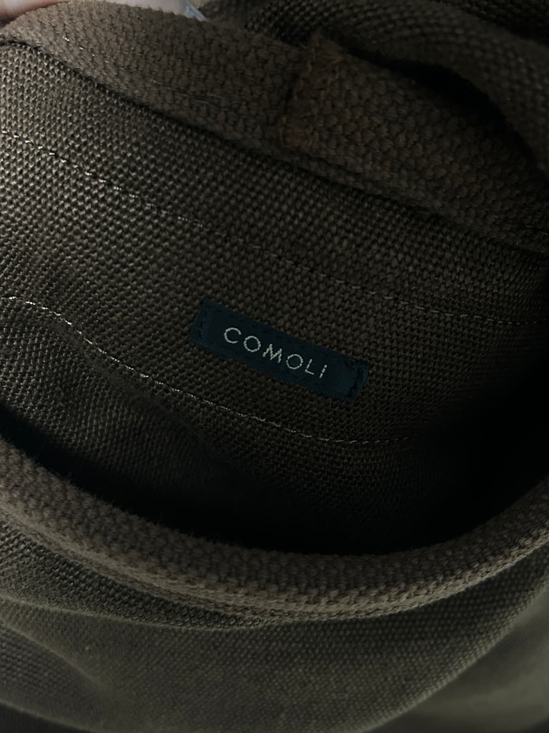 코모리 헴프덕 숄더백 상품이미지4