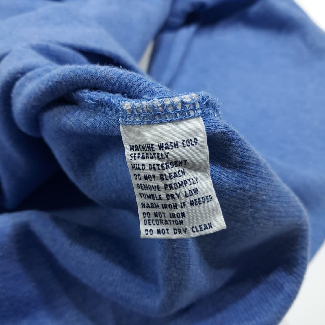 CL580 L 폴로 00s 코튼 옐로우포니 스카이블루 니트 스웨터 상품이미지5