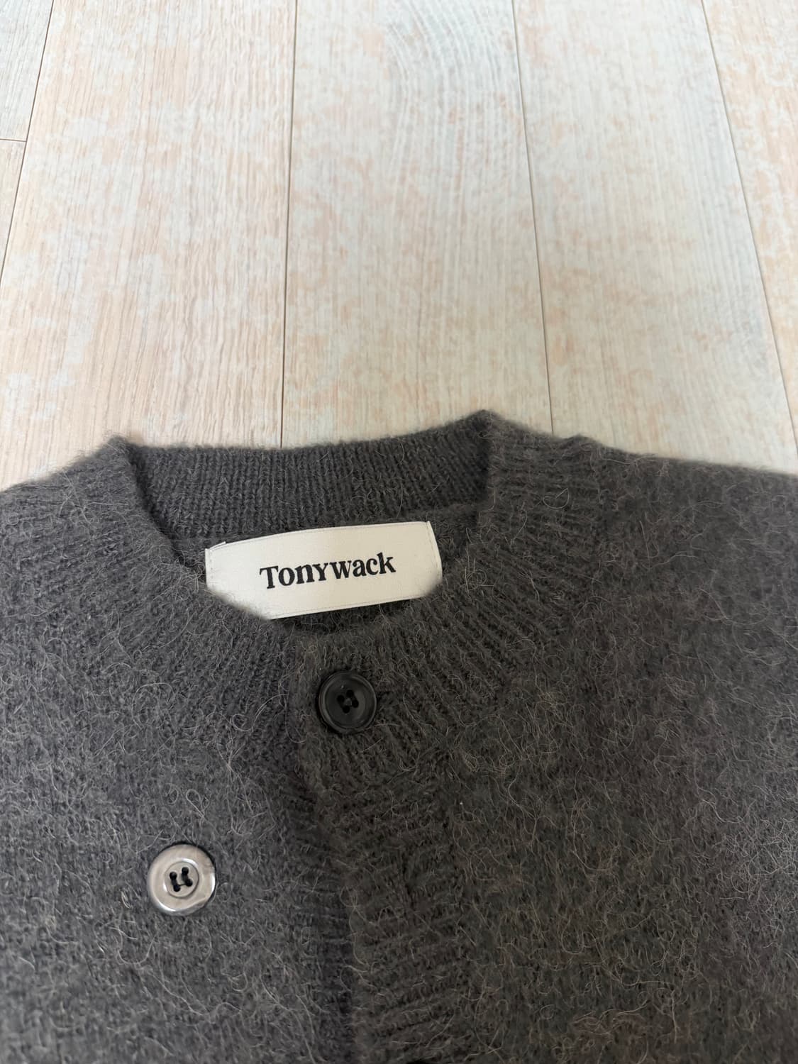 토니웩 모헤어 가디건 판매합니다 엑라 상품이미지2