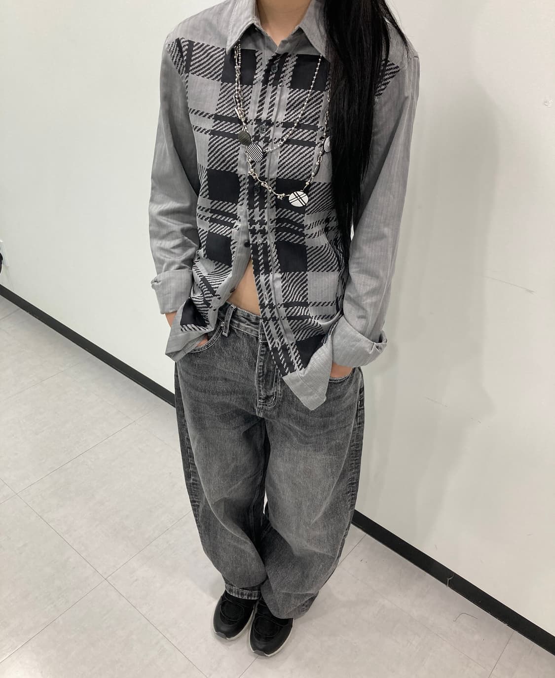 Alexander mcqueen Printed check shirt 상품이미지2
