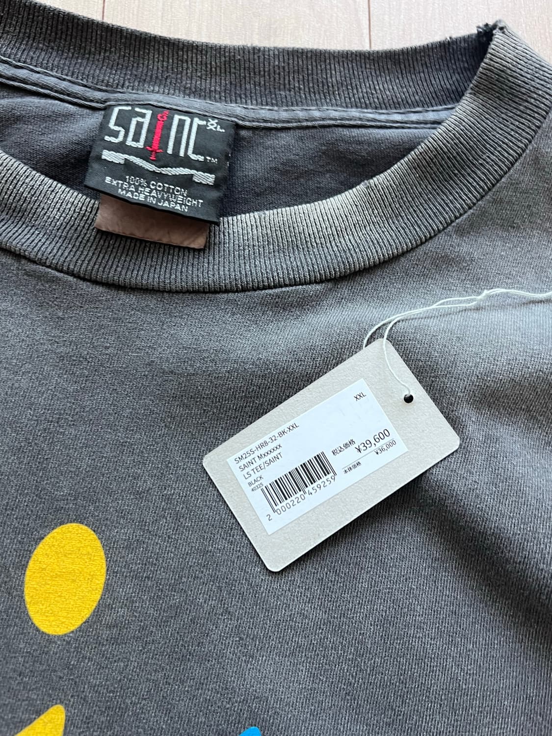 [XXL] 세인트미카엘 애플 오마주 롱슬리브 상품이미지3