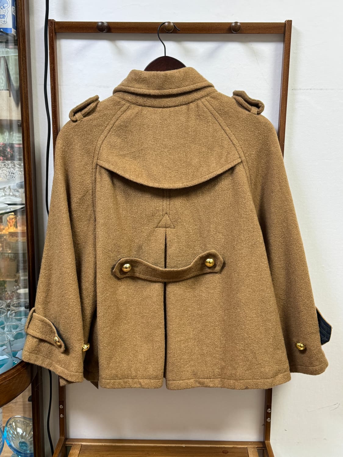 빈티지 울 하프 코트 상품이미지2