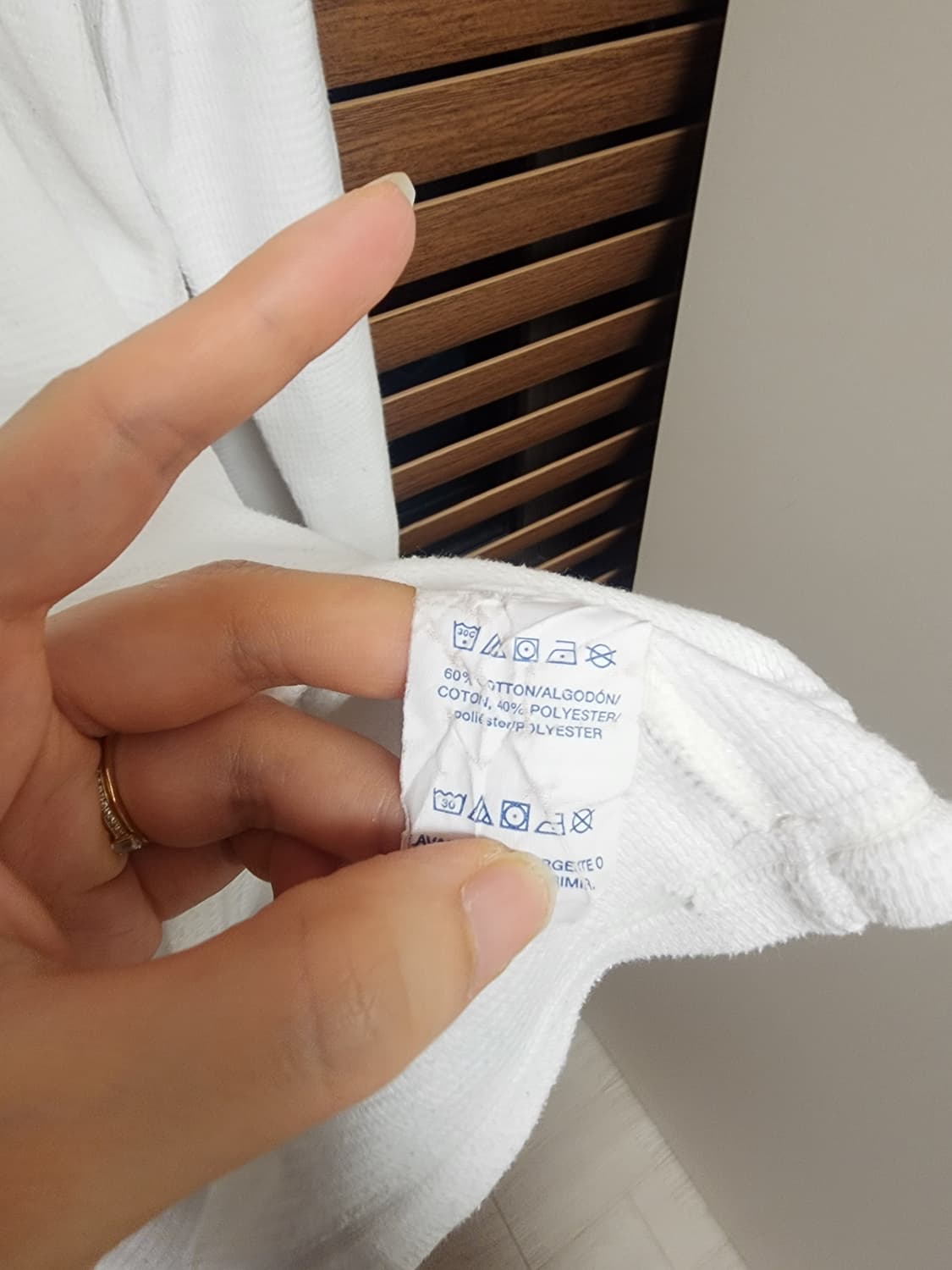 폴로 와플티 화이트 상품이미지4