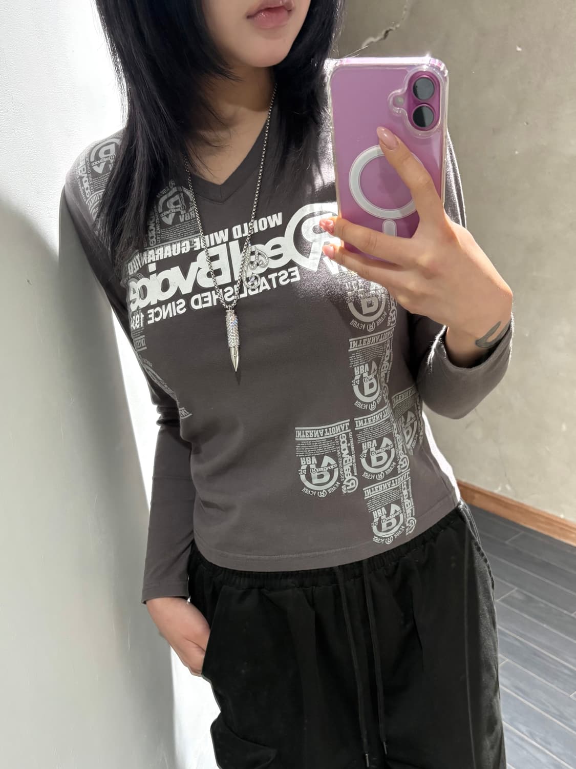 Jpn vtg 롱슬리브 상품이미지1