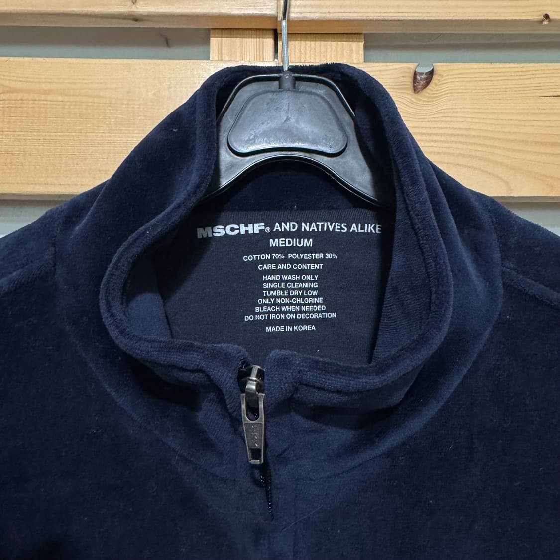 미스치프 이센스 벨벳 져지 상품이미지4