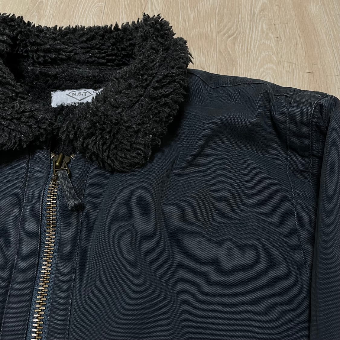 네버씬씽 NST 양털내피 퍼카라 덱자켓 L/100 상품이미지4