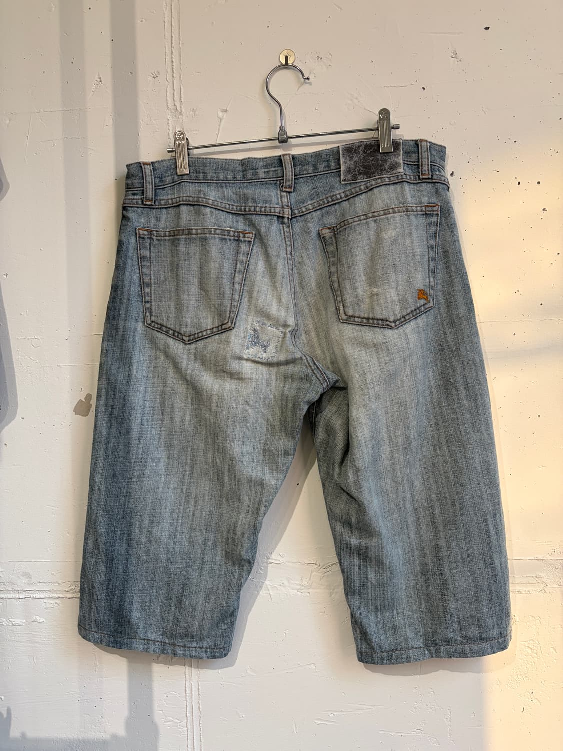 BURBERRY BLACK LABEL denim shorts 상품이미지4